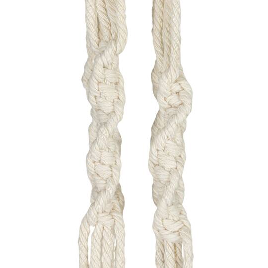 Hello Honey® 57" Natural Cotton Macrame Plant Hanger